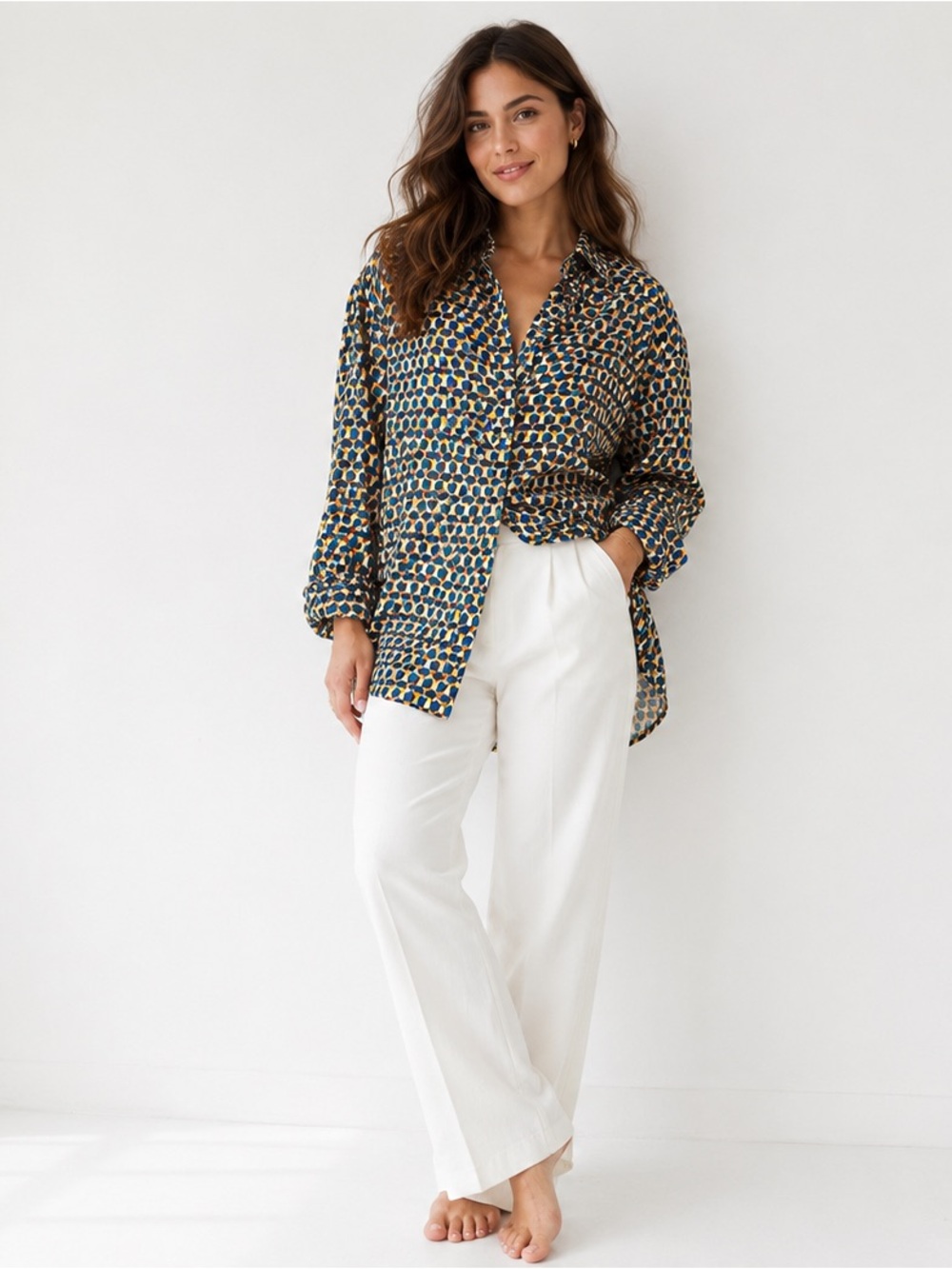 RESA MILEY shirt in mosaic